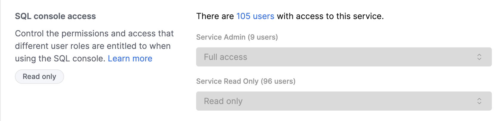 Права Read Only в ClickHouse Cloud